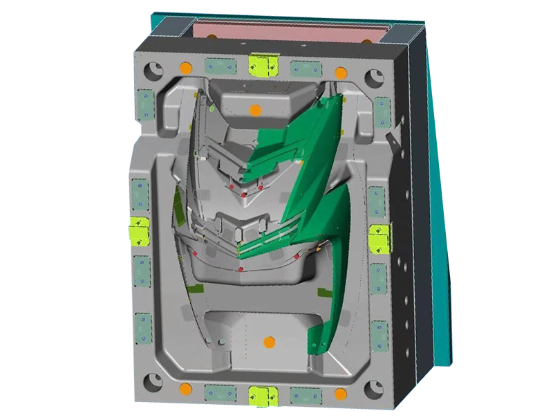 Electric scooter mold