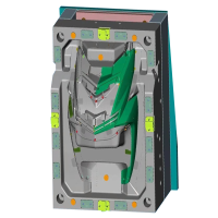 Electric scooter mold